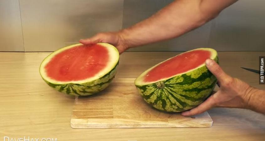 吃西瓜的方法