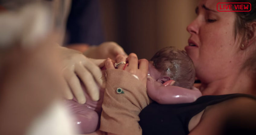 虛擬實境老婆生孩子