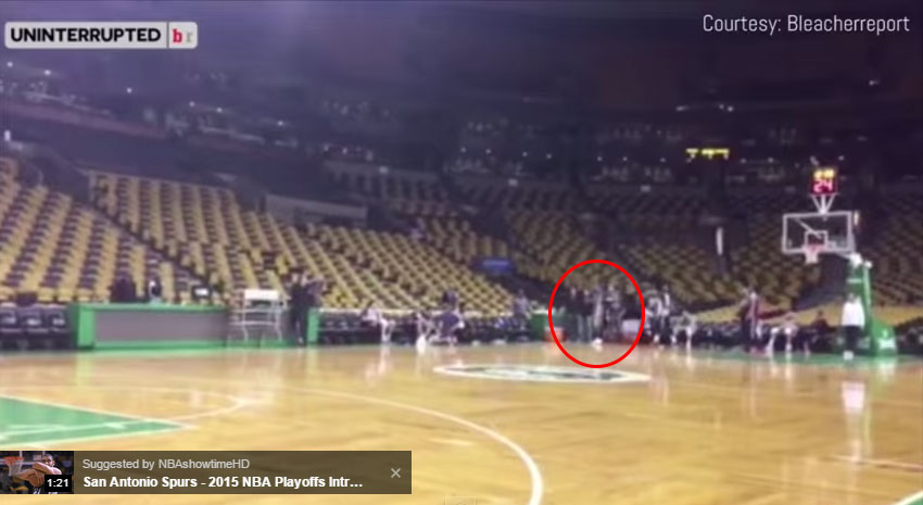 小皇帝勒布朗‧詹姆斯全場投籃2