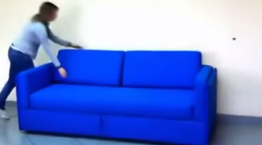 會變成雙層床的沙發