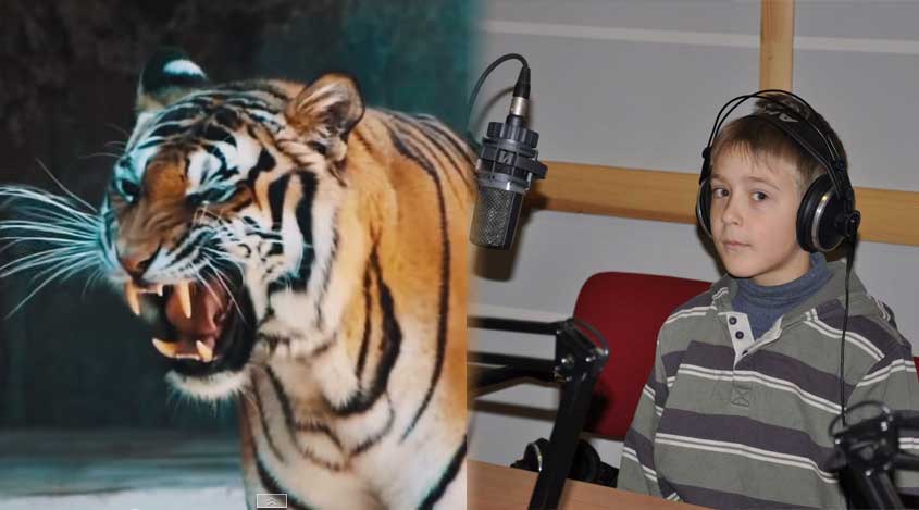 當小朋友幫動物配音