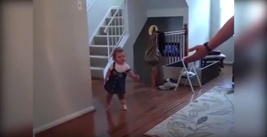 小女生走出第一步