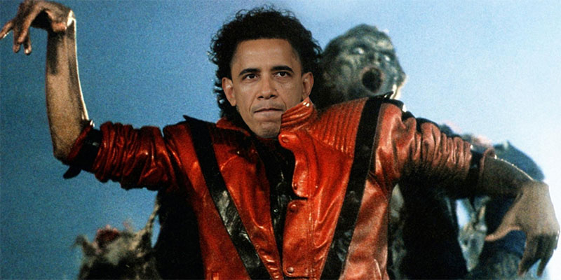 歐巴馬跳Thriller