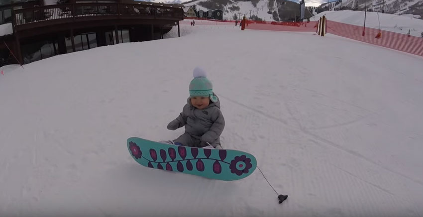 14歲小寶寶滑板