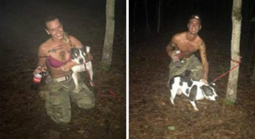 女士兵把心理輔導犬綁樹「連射5槍虐殺」軍人男友一旁錄影，她：「你是隻好狗狗，但...」