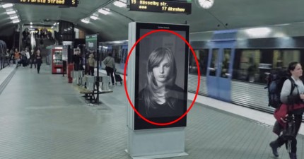 電車廣告小女生癌症