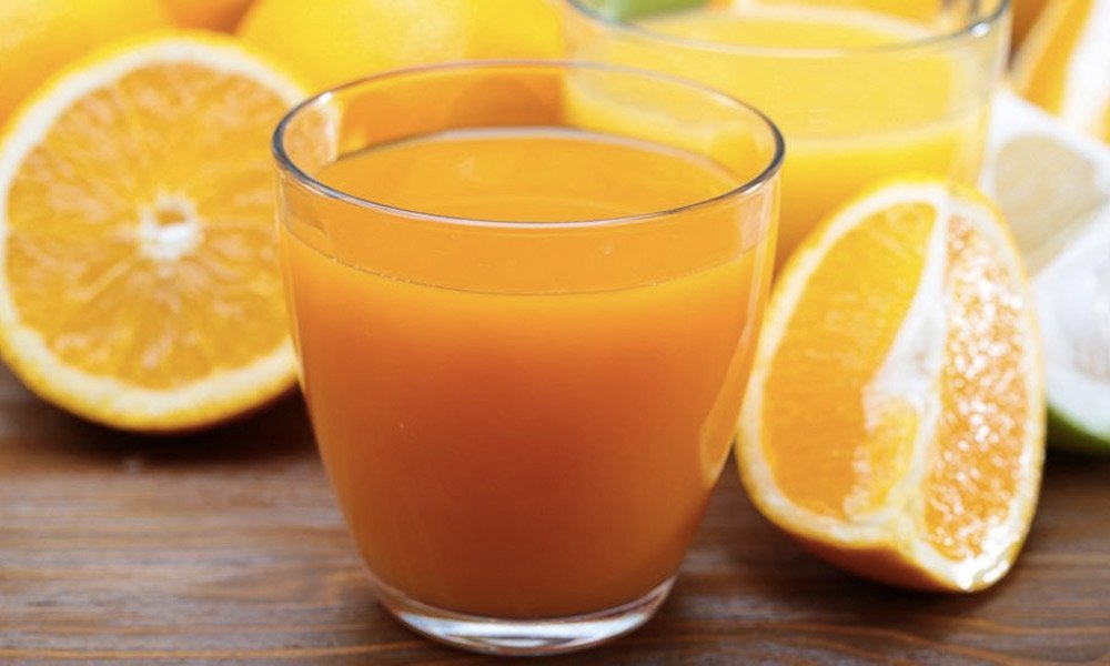 5.每天喝柳橙汁。