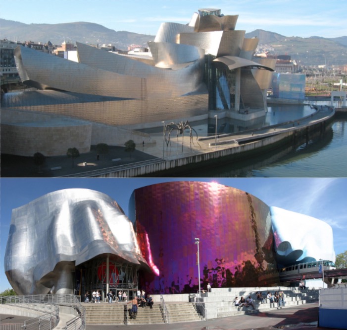 這位著名的美國建築師法蘭克蓋瑞 (Frank Gehry) 最為人知曉的，就是他相當另類的建築設計，像是美國西雅圖的體驗音樂館 (Experience Music Project) 和西班牙的古根漢美術館 (Guggenheim Museum Bilbao) 等等，獨特的設計概念總能震撼人們的視覺！ 