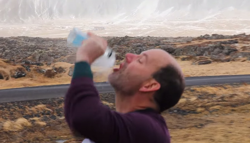 冰島喝水