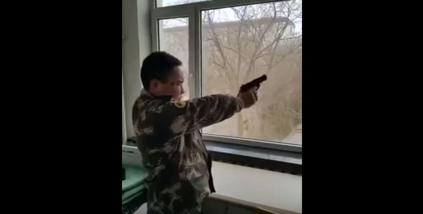 北韓人開槍