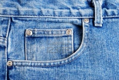 front jeans pocket