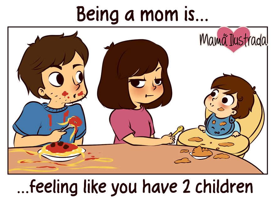 Mom-Illustrates-Her-Everyday-Motherhood-Problems-2