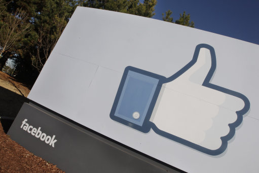 The Facebook logo is displayed outside of Facebook's new headquarters in Menlo Park, Calif., Thursday, Jan. 12, 2012. Whats good for Facebook and its employees could be very good for Californias treasury. If Facebook goes public this year, as many have speculated, the state stands to reap hundreds of millions of dollars in capital gains taxes from Facebook investors and employees profiting from stock sales. That could bring a much-needed windfall to a state government facing a $9.2 billion deficit. (AP Photo/Paul Sakuma)