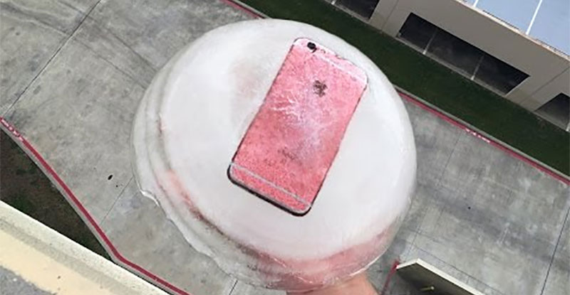 冰凍iPhone
