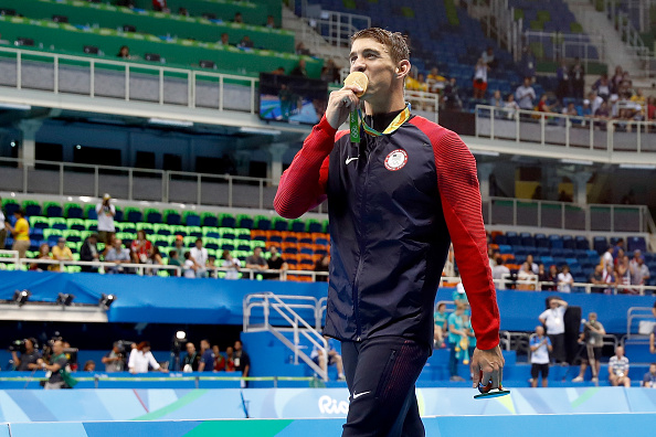 on Day 2 of the Rio 2016 Olympic Games at the Olympic Aquatics Stadium on August 7, 2016 in Rio de Janeiro, Brazil.