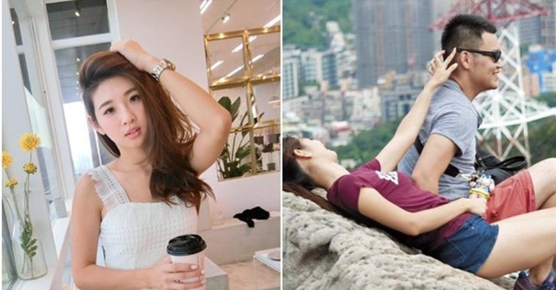 「華航林依晨」閃離王陽明！揪「大肌肌」壯男爬山，當眾摸褲襠＋親脖子閃瞎登山客！